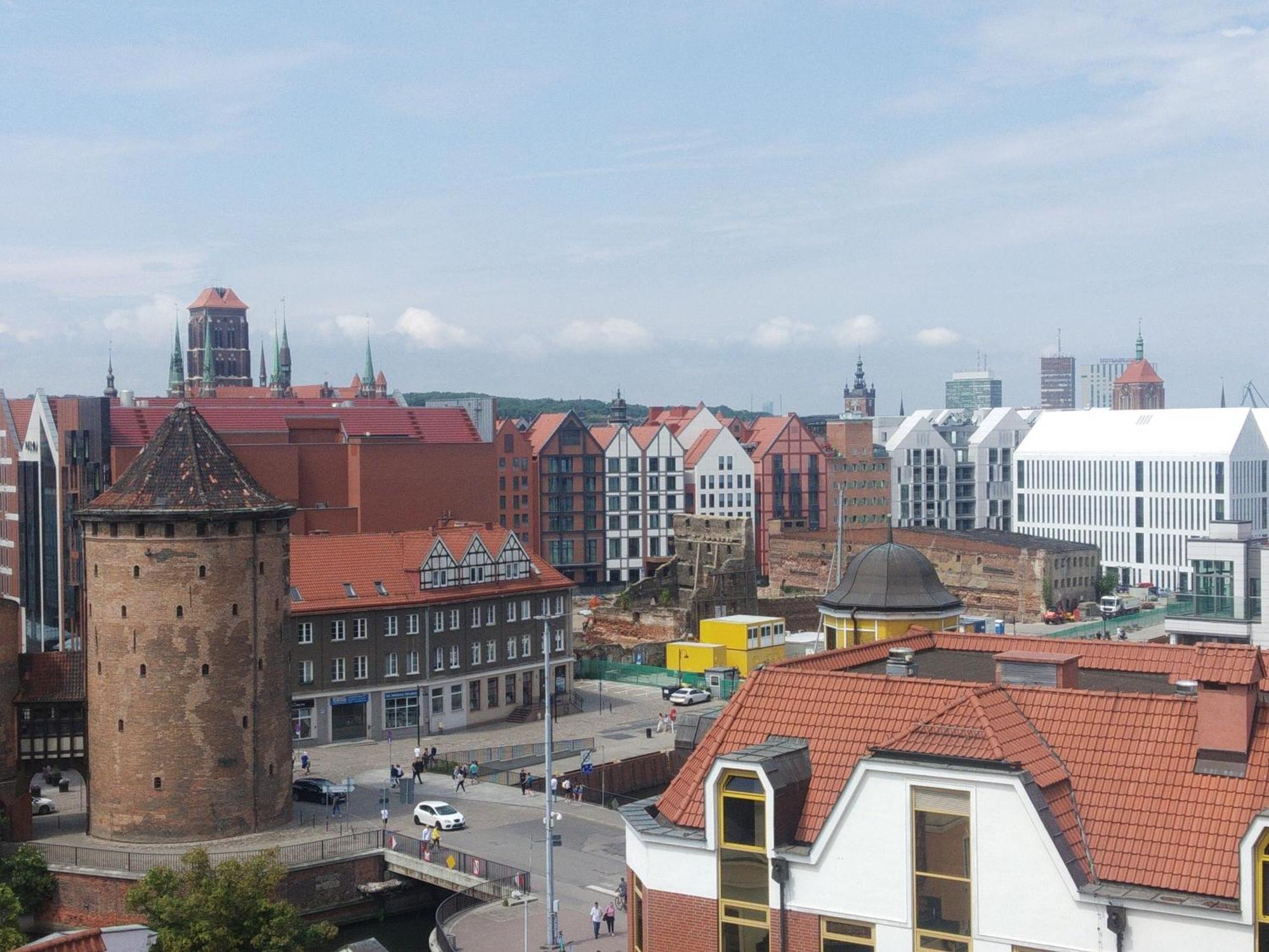 Apartament Dlugie Ogrody 2 Pokojowy Gdańsk Rum bild